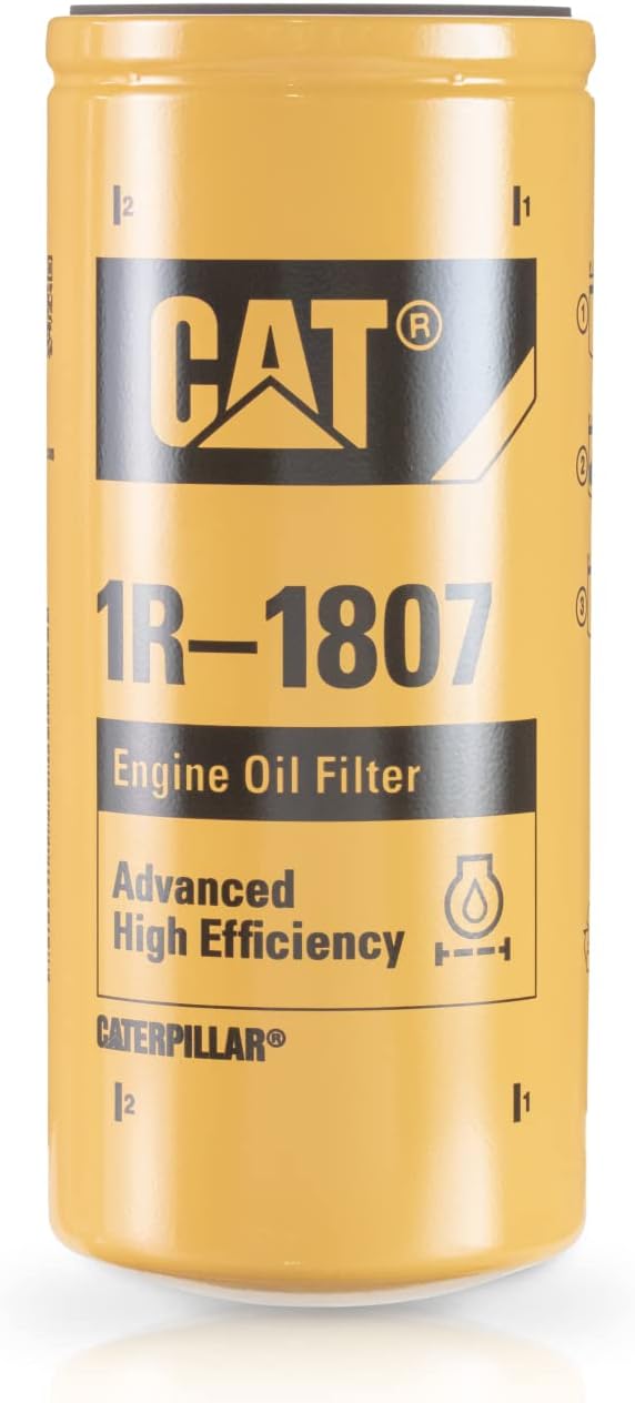 Caterpillar 1R-1807 Advanced High Efficiency Oil Filter (Pack of 4)