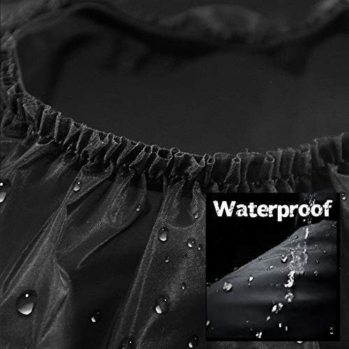 WOWTK Motorcycle Waterproof Air Filter Rain Sock Dustproof Protective Cover for Harley Dyna Sportster Touring Softail Air Filter Cleaner Kits