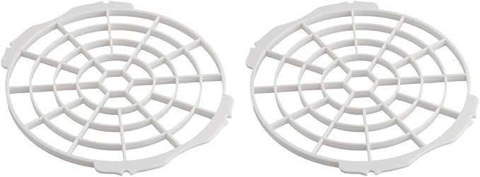 Portable Air Conditioner Filter Screen for Window Adapter, 13cm 15cm Exhaust Hose Net with for Insect and Dust Protection, for Easy Install AC Vent Cover, White(13cm)