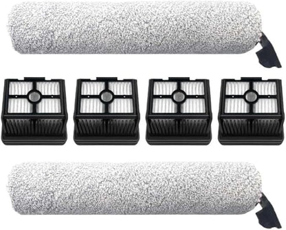 Scrubber Wiper Filter Soft Brush Wet and Dry Vacuum Cleaner Spare Part，Compatible for Dreame， M13 / H13 Accessories(Set A)