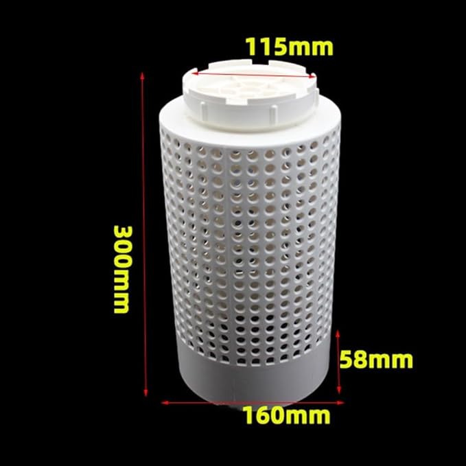 Underground Compost Bin - Efficient Farm Drainage Filter Garden Fish Pond - Sustainable Kitchen Waste Composting (200mm)(160mm)
