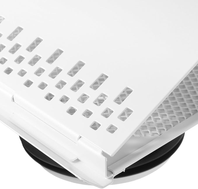 Vent Systems 4" Inch Air Supply Vent Cover with Rubber Gasket - White Galvanized Steel - Robust Weatherproof Outdoor Air Intake Box - Duct or Surface Mounting - Rain and Snow Protection