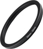 58mm to 52mm Step Up Ring Filter Adapter Black Metal Step up Adapter Rings Compatible with All Brand UV CPL ND Camera Lens Filter Step Down Ring (58mm-52mm)