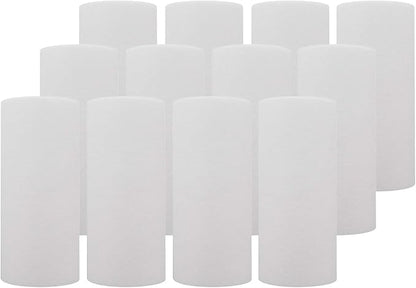 Tier1 20 Micron 10 Inch x 4.5 Inch | 12-Pack Spun Wound Polypropylene Whole House Sediment Water Filter Replacement Cartridge | Compatible with SDC-45-1020, FPMB-BB20-10, P20-10BB, Home Water Filter