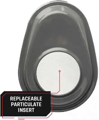 P-A-3 Organic Vapor & Particulate Filter Cartridge A1P2 - Bayonet-Style Replacement Filters for Mask & Respirator - Filters Chemical, Smoke, Dust, Paint, Resin, Woodworking, Welding, Sanding