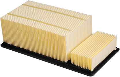 FA-1902 Engine Air Filter For Ford 2011 2012 2013 2014 2015 2016 F-250 F-350 F-450 F-550 F-650 F-750 Powerstroke 6.7L Diesel Replace OEM Part # BC3Z-9601A, FC4Z-9601-A