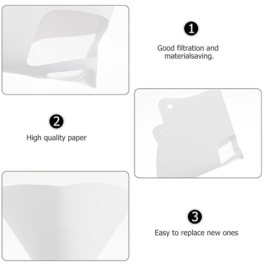 30Pcs Disposable Photosensitive Resin Strainer Funnel 3D Printer Accessories Consumable Paper Filter for SLA Resin Printing with 3pcs (10Pcs Each)