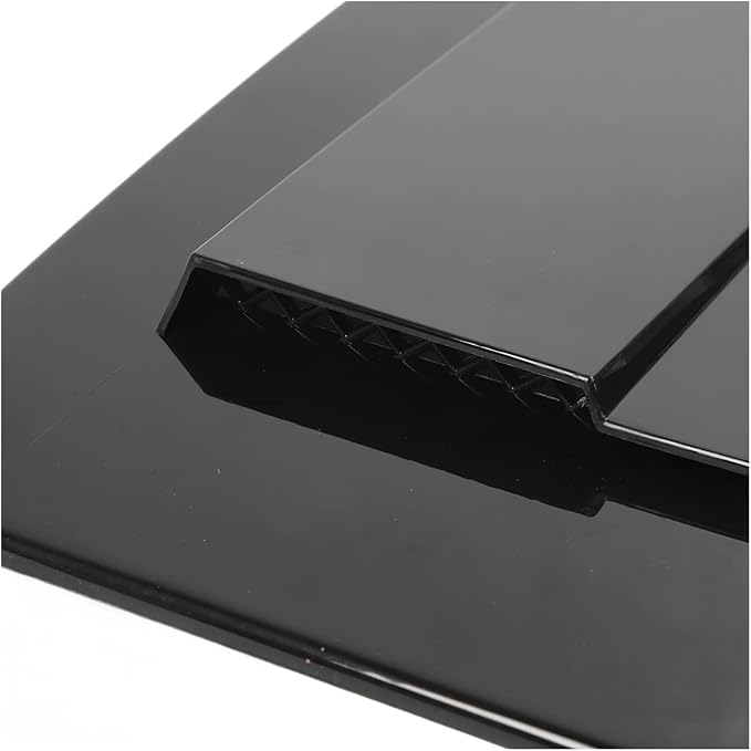 Gloss Black Hood Vent Cover Air Intake Decorative Trim Compatible For Ford F-Series F150 F250 F350 Compatible For Chevrolet And Toyota