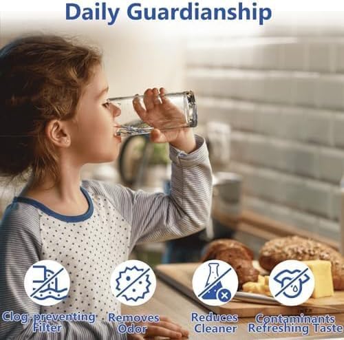 51300-C (2 Packs-No Chip),Compatible with EzH2O Replacement Bottle Station High Capacity 3000 Gallon,Replacement EWF3000 for 51300-C ERF750, 51299C, 55898C