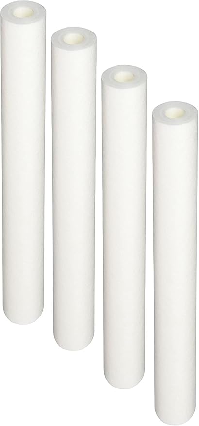 CFS – Whole House Water Filter Cartridges Compatible with EQ-304-20, EQ-PFC.35 Models – Removes Bad Taste and Odor – Replacement Filter Cartridge (4 Pack - Sediment Filter)