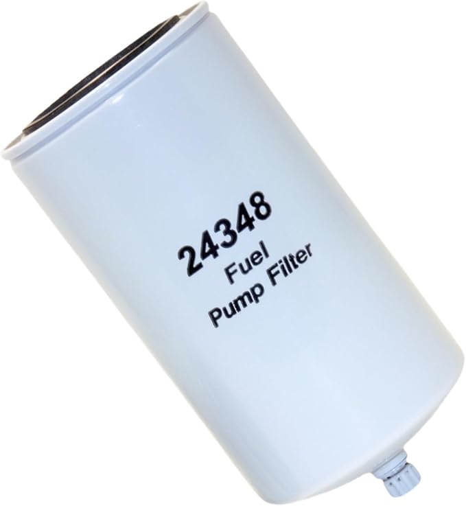 High Strength Spin On Fuel Filter 24348 Heavy Duty Spin On Fuel Water Separator Compatible with Heavy Trucks, Farm, Construction, Mining Equipment