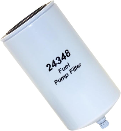 High Strength Spin On Fuel Filter 24348 Heavy Duty Spin On Fuel Water Separator Compatible with Heavy Trucks, Farm, Construction, Mining Equipment
