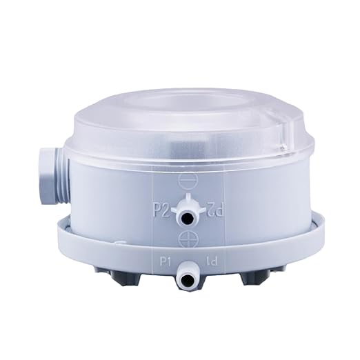1pcs 604 Micro Differential Pressure Switch - 20-1000Pa Adjustable Air & Gas Sensor for HVAC Systems, Ventilation, Filter, Duct Alarm Use(100-1000pa)