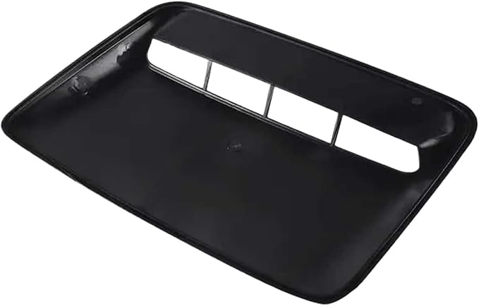 Car Universal Hood Vent Air Outlet Cover Compatible For Infiniti Compatible For Mazda And Tesla Hood Scoop Air Flow Intake Vent Cover