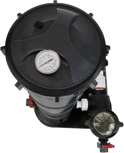 Rx Clear 1.5 HP Radiant PRC120 | Filtration System for Inground Swimming Pools Up to 35,000 Gallons | 1.5 Horsepower Extreme Force Pool Pump | 115 Volt | 1 1/2" Inch Threaded Ports