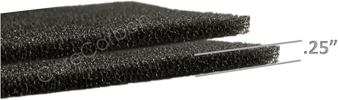 Foam Furnace Door Filter for Mobile, Manufactured and Modular Homes 16x26x.25 (2-Pack)