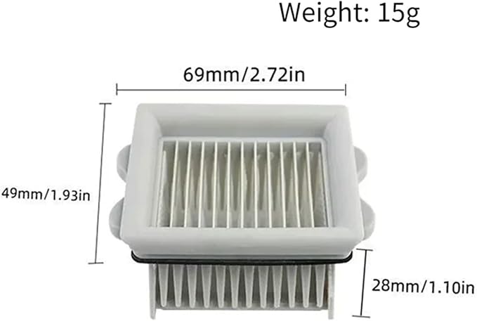 wet dry vacuum cleaner, Compatible For Roborock A20 Flexi Pro Floor Scrubber Filter Replacement Pack Brush For A20pro Flex,for home and floor
