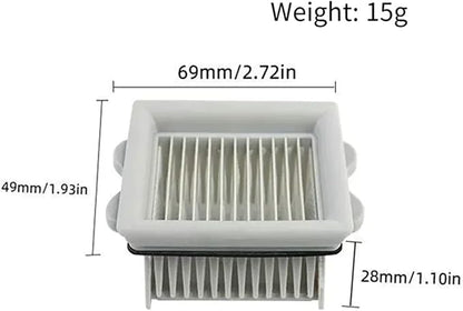 wet dry vacuum cleaner, Compatible For Roborock A20 Flexi Pro Floor Scrubber Filter Replacement Pack Brush For A20pro Flex,for home and floor