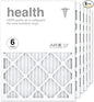 AIRX WICKED CLEAN AIR.18x24x1 Air Filter MERV 13 Pleated HVAC AC Furnace Air Filter, Health 6-Pack, Made in the USA