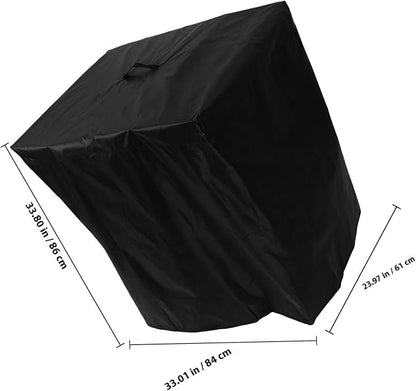 Pool Pump Cover for Outdoor Garden and Pool Filter Pumps Large 84x61x86cm Waterproof Protective Equipment Cover for Winter