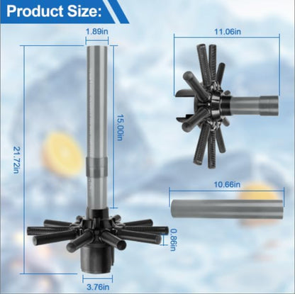 SX180DA Lateral Assembly for Hayward S180T Sand Filter, Pool Sand Filter Parts Lateral Assembly with Center Pipe Replacement S210T 1580 Series High-Rate Pool Filter Pump