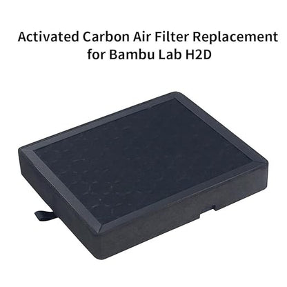 Lab H2D Activated Carbon Air Filter Cartridge for Bambu Lab H2D 3D Printer Replacement Filter