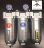 3/4" Inline Compressed Air Filter Desiccant Dryer Moisture Separator Trap Combo