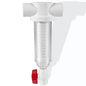 1-1/2" Spin Down Sand Separator for 50 Gpm Sediment Water Filter System, PVC Slip Fit Connections, 100 Mesh