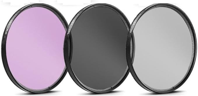62mm 7PC Filter Set for Panasonic DMC-FZ1000 4K Point and Shoot Camera - Includes 3 PC Filter Kit (UV-CPL-FLD) and 4PC Close Up Filter Set (+1+2+4+10)