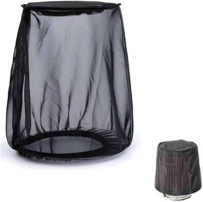 Waterproof Air Filter Rain Sock Dustproof Protective Cover for Harley Davidosn Dyna Sportster Touring Softail Fat Boy Road King Autocar Motorcycle Air Filter Cleaner Kits (S)