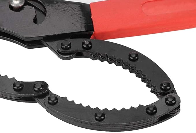 Aramox Oil Filter Wrench, 75-96mm, TPR Handle, ABS Material, Stainless Steel