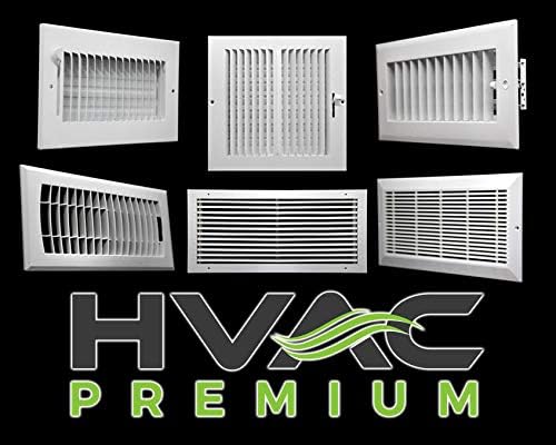 16" X 20" Aluminum Return Filter Grille for 1" Filter - Easy Airflow - Linear Bar Grilles [Outer Dimensions: 18.5w X 22.5h]