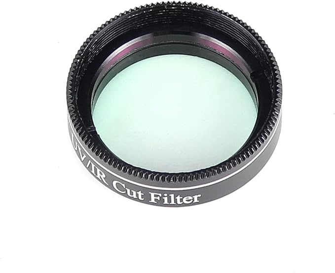 Telescope Filter- 1.25 Inch UV IR Cut Block Filter- Infra Red Filter - CCD Camera Interference Uv Filter