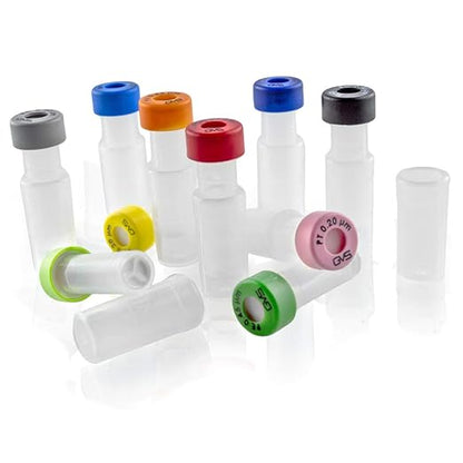 GVS Filter Technology, Separa® Syringeless Filter Vial, PTFE Membrane, 0.45µm, 100/pk