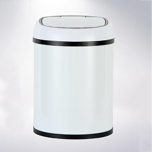 Portable Rechargeable Creative Intelligent Sensor Trash Can Household Electric Fashion Living Room Bathroom Trash Can Can Recycler (Size : B:35 * 25CM) (B:35 * 25CM)