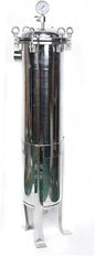 304 Stainless Steel Filter Bag Housing 150PSI Multi-Purpose Bag Filtering Equipment 2" NPT in/Out #2 Bag with Mesh Heavy Duty Industrial Fluid Filter