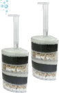 Corner Filter Up to 40 Gal ea. Air Driven Bio Sponge Ceramic for Fry Shrimp Fish Tank Aquarium