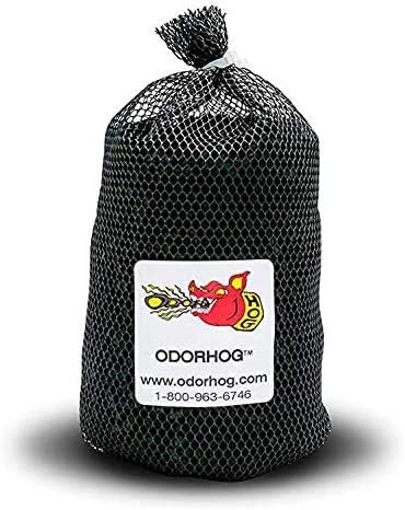 OdorHog Metal Cap Clamp On Vent Stack Pipe Filter 4", PVC, Removes Outdoor Septic and Sewer Odor Problems