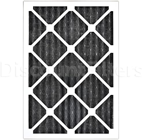 14x20x1 Air Filter AIRx ODOR MERV 7 Carbon Pleated Air Filter - Made in the USA - Box of 6