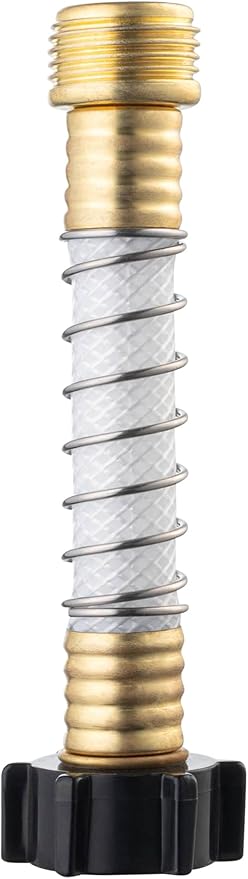 Mist 40043 Replacement for Camco RV Inline Water Filter 40043, 40013, 40041, with Flexible Hose Protector. Reduces Bad Taste, Odors, Chlorine, Lead and Sediment, 2 Pack