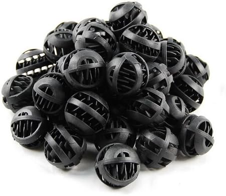 CNZ® 1.25-inch Bio Ball Filter Media for Aquarium Fish Pond Waterfall Fountain (5-Pack, 150pcs)