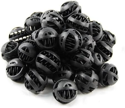 CNZ® 1.25-inch Bio Ball Filter Media for Aquarium Fish Pond Waterfall Fountain (5-Pack, 150pcs)