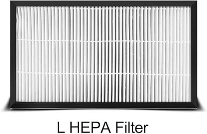 Smoke Removal Air Filter Element With Multi Layer HEPA And Activated Carbon For Use In Air Outlets And Smoke Exhaust Ventilation Systems(L HEPA Filter)