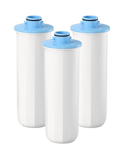Waterdrop WD-EWFLL Alkaline Replacement Filters for Waterdrop Rechargeable Electric Dispenser WD-ED11L, Healthy Mineralized Alkaline Water, Does not Lower TDS, 3 Packs