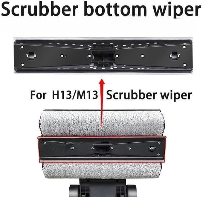 Scrubber Wiper Filter Soft Brush Wet and Dry Vacuum Cleaner Spare Part，Compatible for Dreame， M13 / H13 Accessories(FILTER-6PCS)