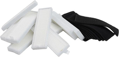 for Laresar Evol 3 Robot Vacuum Cleaner Washable Filter Reusable Dustproof Air Filter(10 PACK)