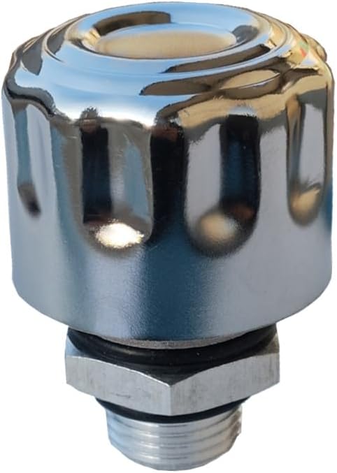 NPT Breather Cap 1/2"- C-Type Air Filter Plug for Hydraulic Oil Tank Covers and Gearbox Exhaust Valves - Ideal for Coolant Tanks, Reservoirs, Hydraulic Oil Tanks, and Gearboxes (1/2″ Small Cap)