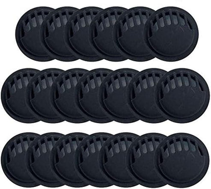 JingXiGuoJ 20 Pack Anti Dust Protection Filter Air Breathing Valves Accessories for Kids & Adults - Outdoor Fast Delivery - Black