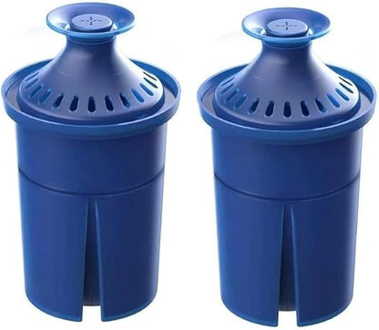 Elite Water Filter Lasting 6 Months-Efficient Long-Life Elite Filter, Replacement for Brita Pitcher Water Filter and Dispensers, Etc.,BPA FREE,3 Count(Blue)