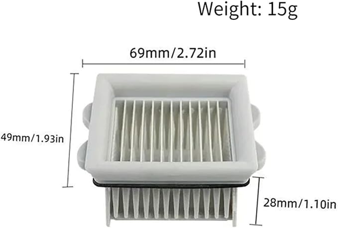 wet dry vacuum cleaner, Compatible For Roborock A20 Flexi Pro Floor Scrubber Filter Replacement Pack Brush For A20pro Flex,for home and floor